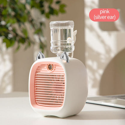 Portable Mini Air Conditioner Fan USB Air Cooler Fan Humidifier